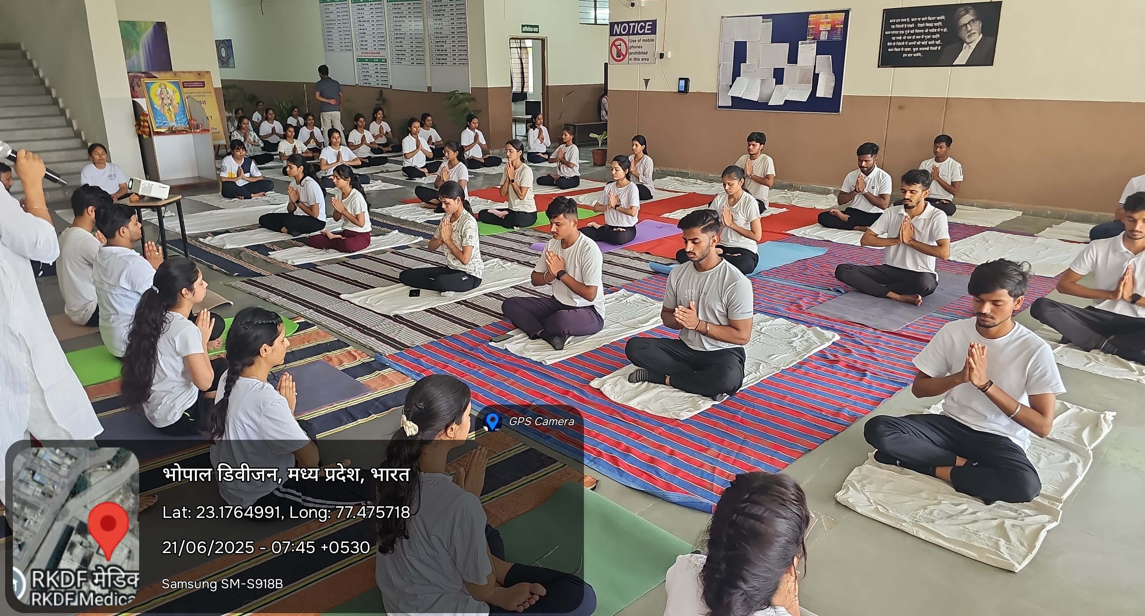 Yoga Day activity